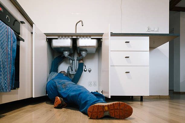 Professional Plumbing technician working in Orrstown, PA